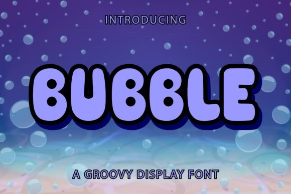 Bubble: The Retro Font That Brings Playful Charm to Any Project