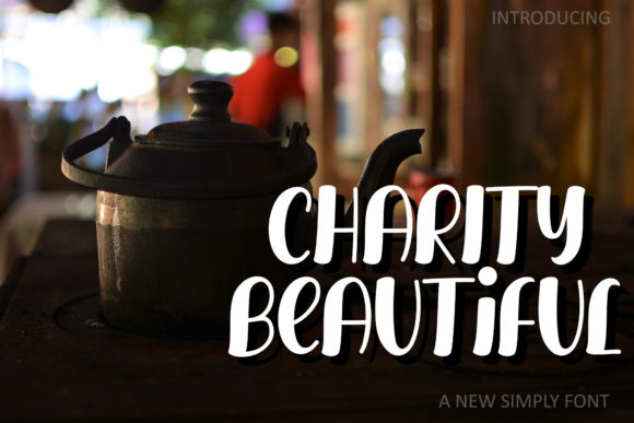 Charity Beautiful: A Bold Typeface for Distinctive Branding