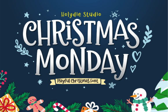 Christmas Monday: A Font That Feels Like a Cozy Winter Morning