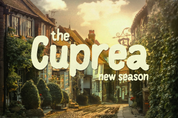 Cuprea: The Paint-Brushed Display Font for Modern Creatives