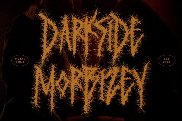 Darkside Morbizey: Commanding Attention with Bold Typography