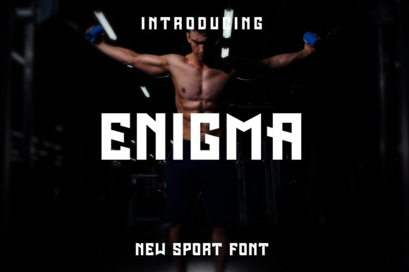 Enigma: The Bold Typeface Commanding Attention