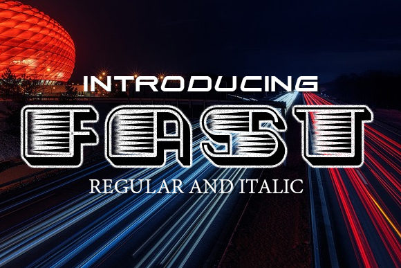Fast: A Display Typeface Built for Impact and Energy