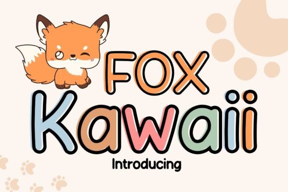 Fox Kawaii: The Playful Typeface That Brings Joy to Design