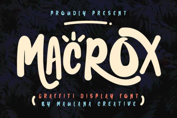 Macrox: The Graffiti Font That Commands Attention