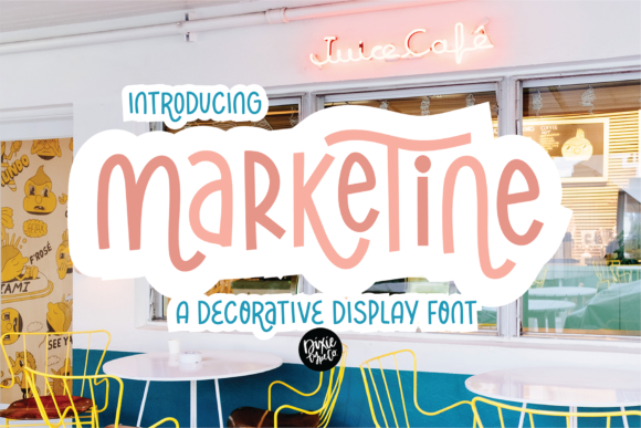 Marketine: A Display Font That Brings Bold Personality to Your Brand