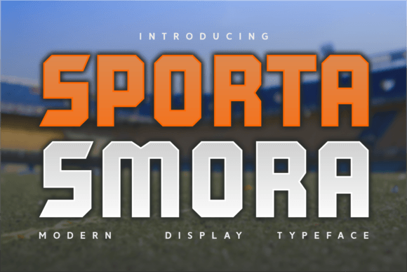 Sporta Smora: Capturing Athletic Energy in Every Letterform