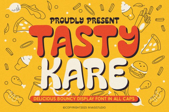 Unleash Culinary Creativity with Tastykare Font